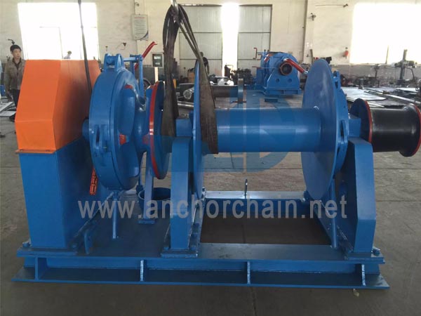 Еден тип на хидраулична комбинација Windlass прицврстување Winch